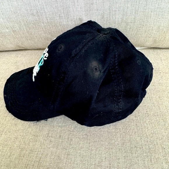 Kbethos Vintage, Live Love Ride, Black, Adjustable, Hat - Picture 2 of 7